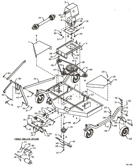 woods rm550 diagram.